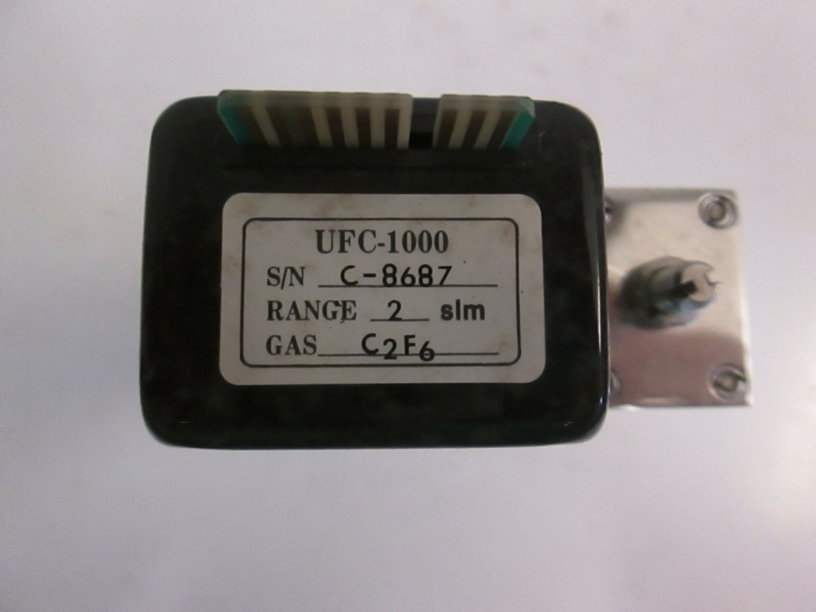 Unit UFC-1000 Mass Flow Controller MFC, C2F6, 2 SLM