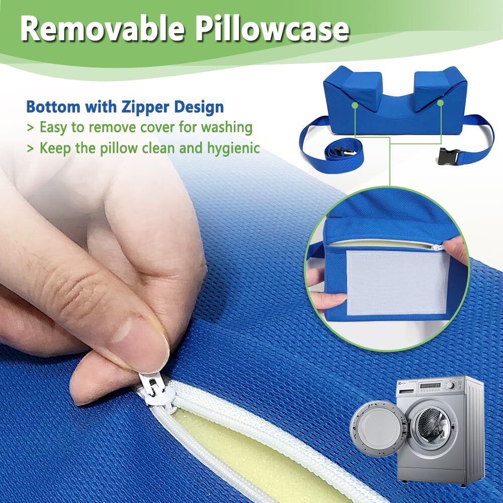 Wedge Pillow for Sleeping Neck Stabilizer Head Positioning Pillows for Bedridden