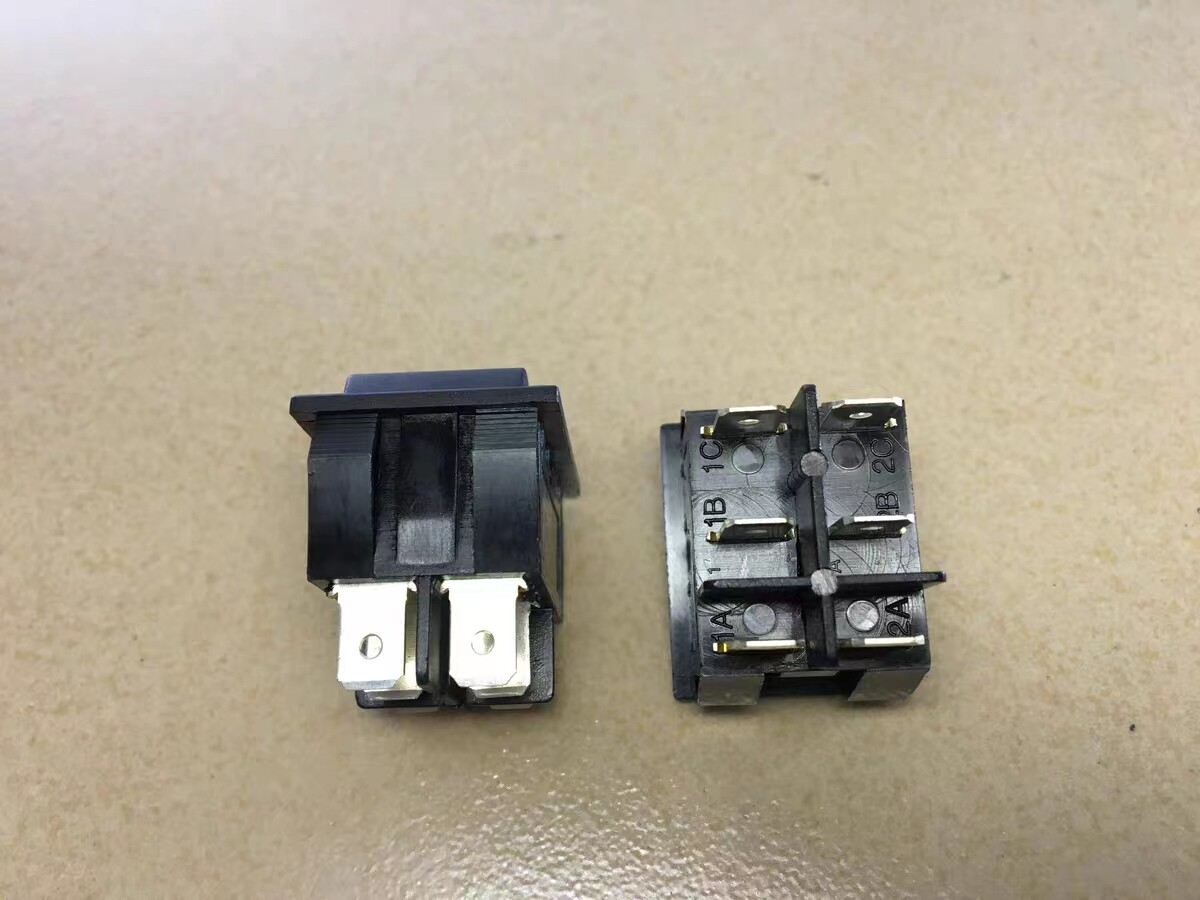1PC three speed power switch T125/55 SR-08 ship type switch 16A 250V
