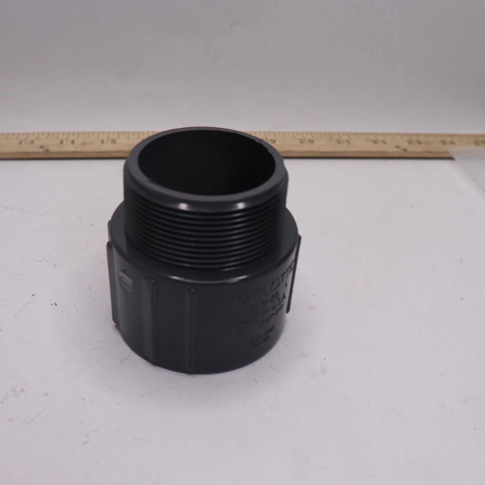 Charlotte PVC Male Adapter MNPT x Socket 2" 836-020