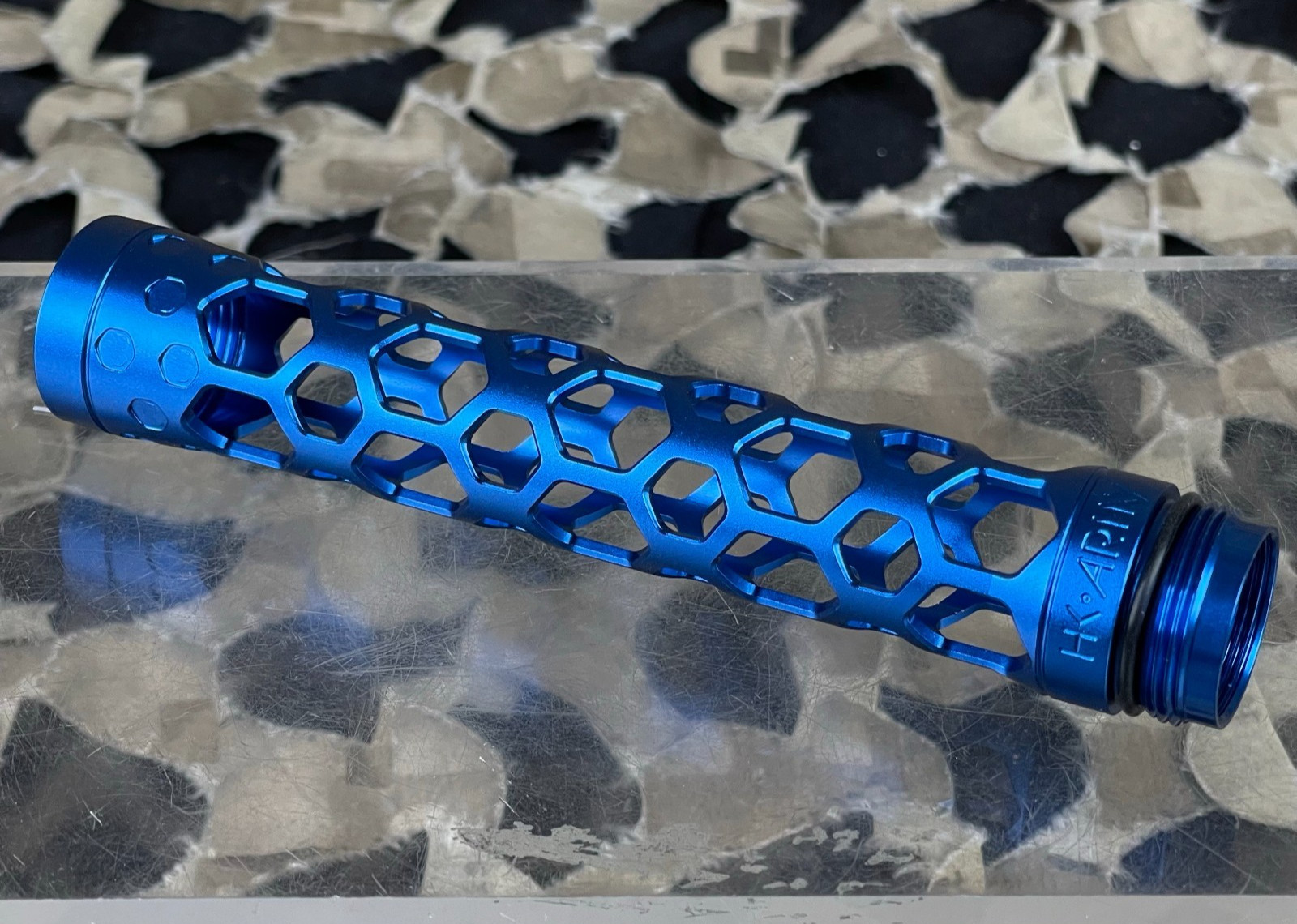 NEW HK Army PWR Hex Barrel Back - Blue