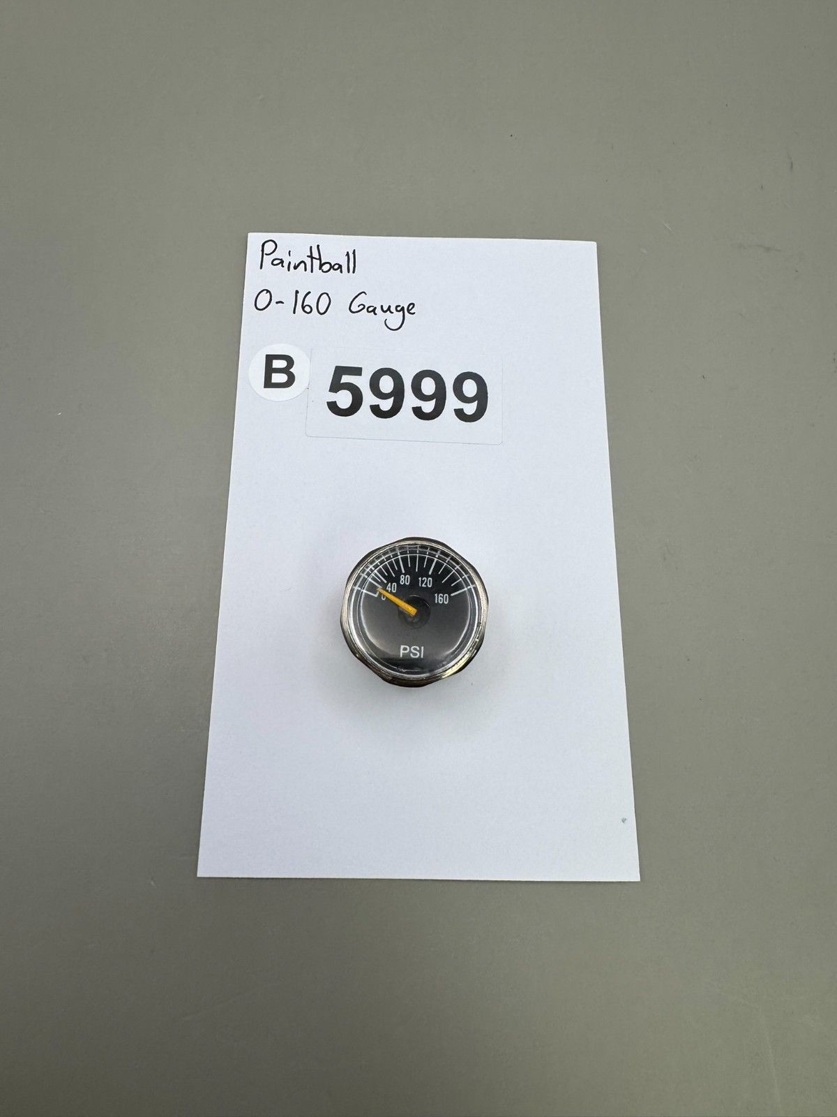 Paintball O-160 Gauge