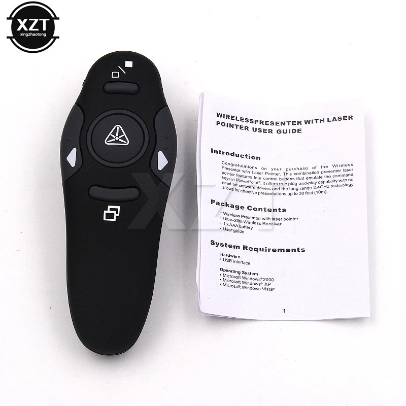 2.4Ghz Wireless USB Powerpoint Presentation Remote Control PPT Flip Pen Pointer