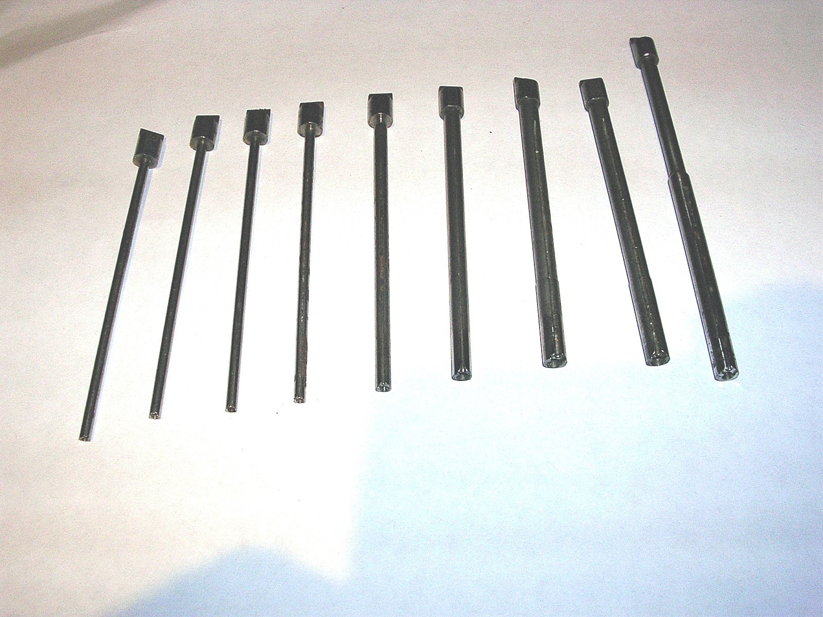 WIREWRAP BITS USED LOT (9)  COOPER, OK IND. GARDNER
