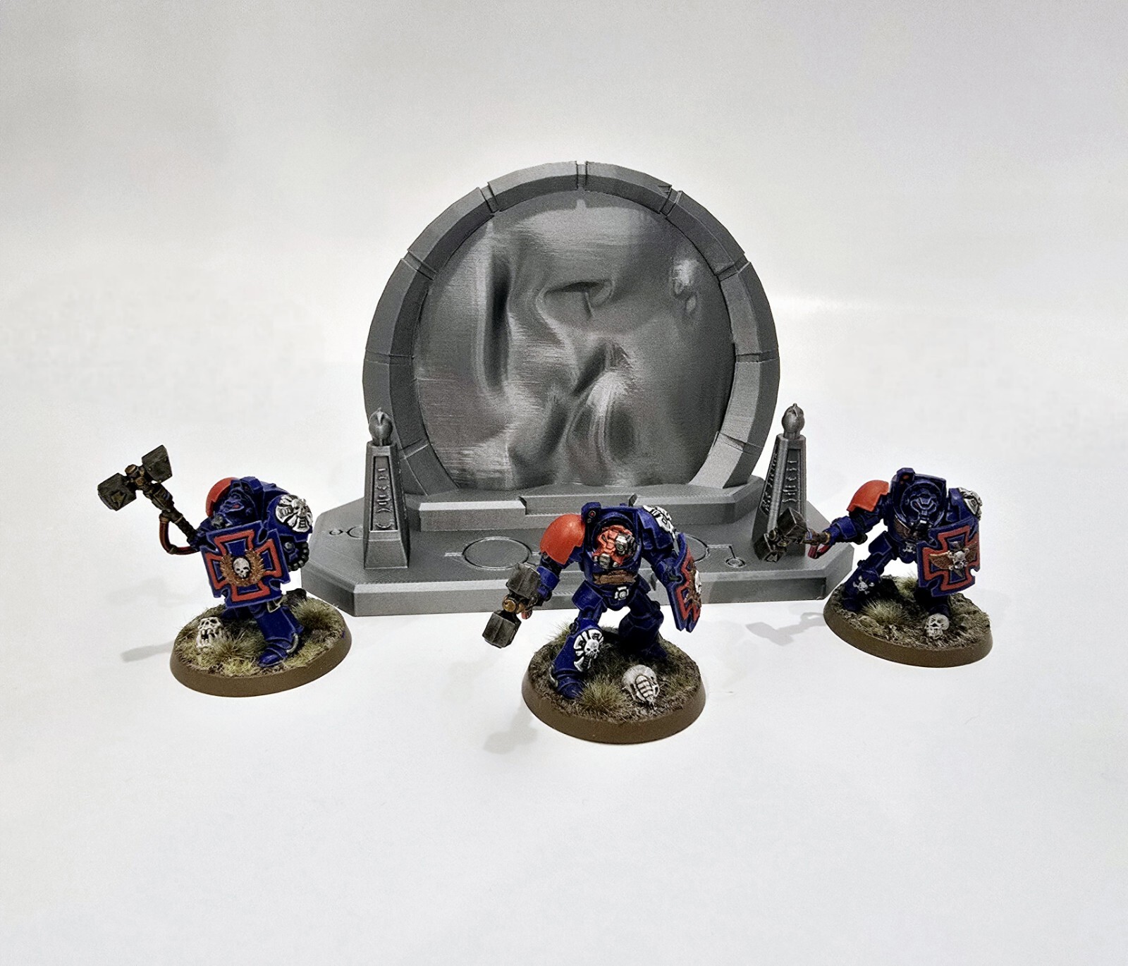 3D Printed Necron Proxy Active Space Portal Great For 40K Or Kill Team