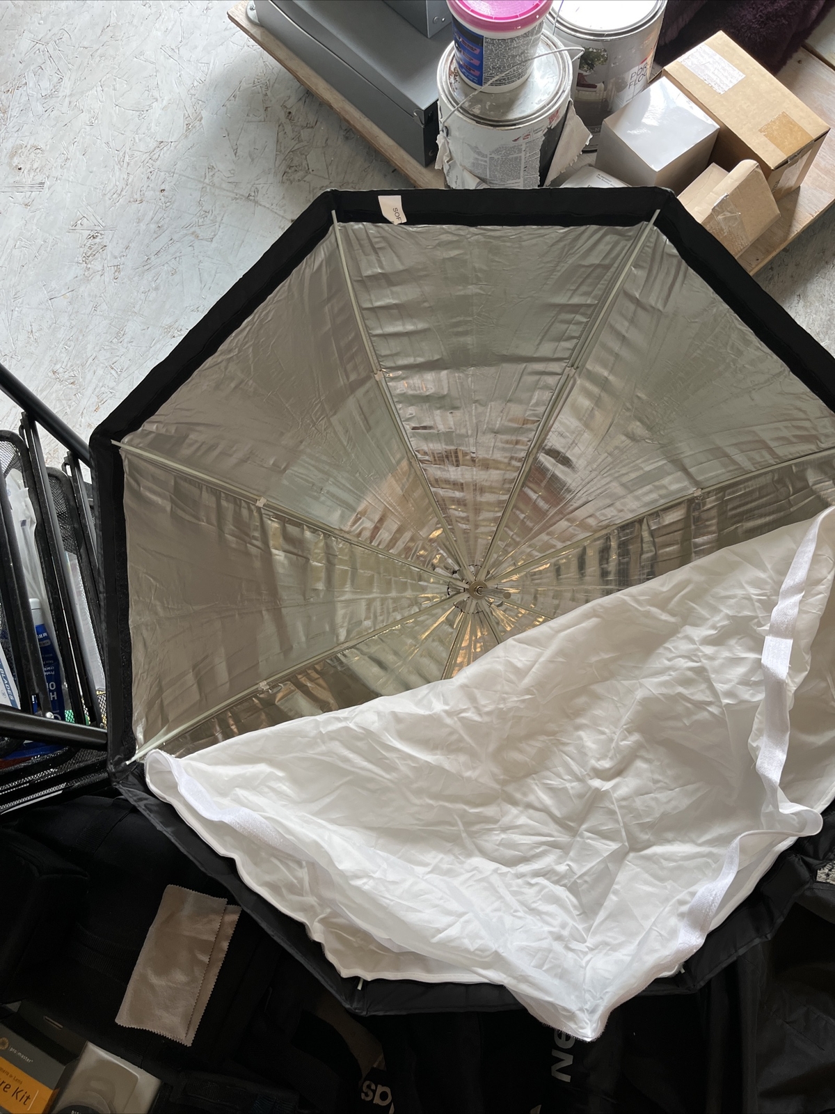 neewer softbox diffuser