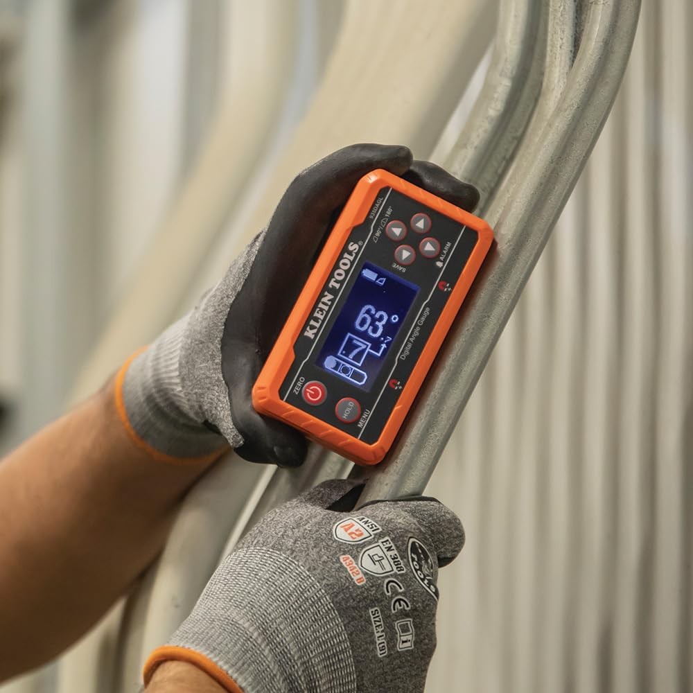 Klein Tools Digital Level And Angle Gauge Kit With Programmable Angles