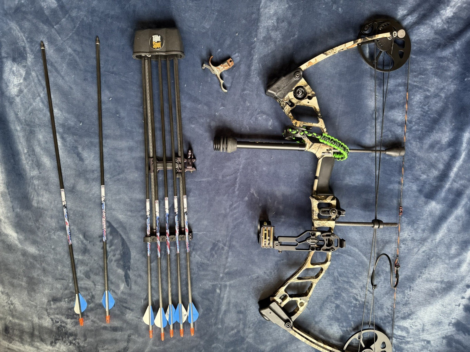 Used Mission Hype DTX Right Hand Camo Bow Pkg