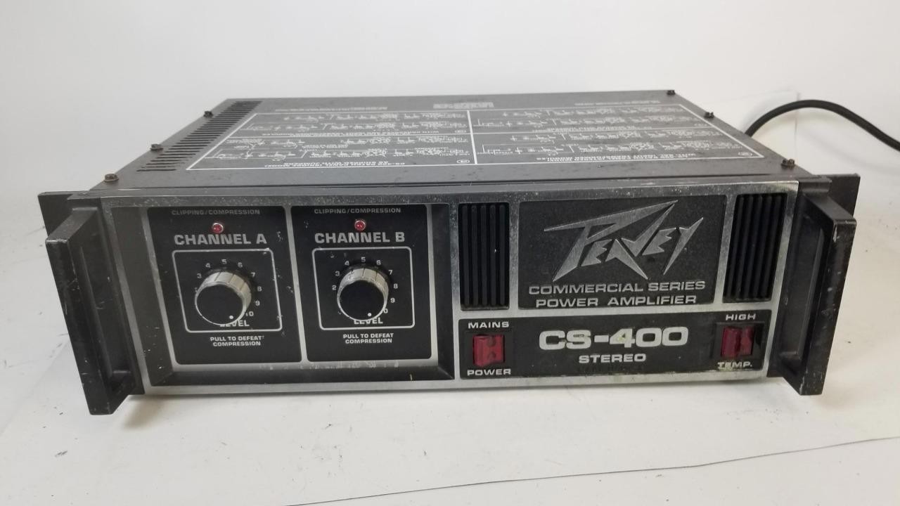 Peavey CS 400 Stereo Power Amplifier