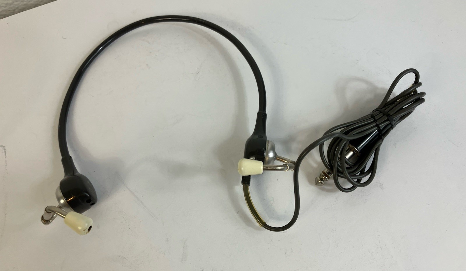 Vintage Aviation CMM-2 Telex Twinset Swivel Ear Pieces Aircraft Pilot Headset