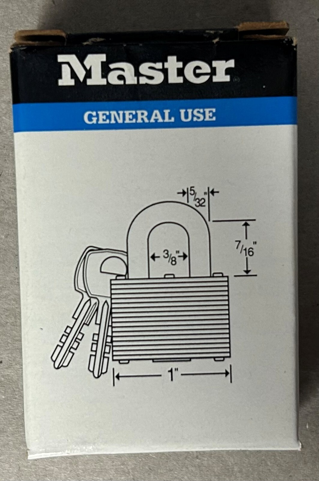 Master Lock No. 10 Padlock (Miniature)