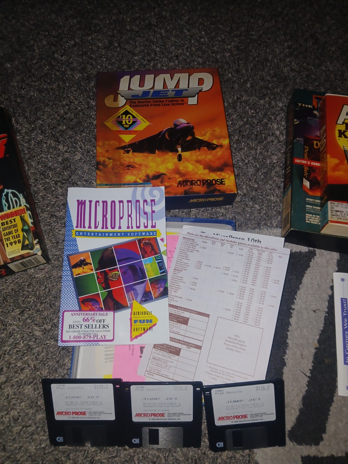 PC AND CD ROM VINTAGE COMPUTER GAMES