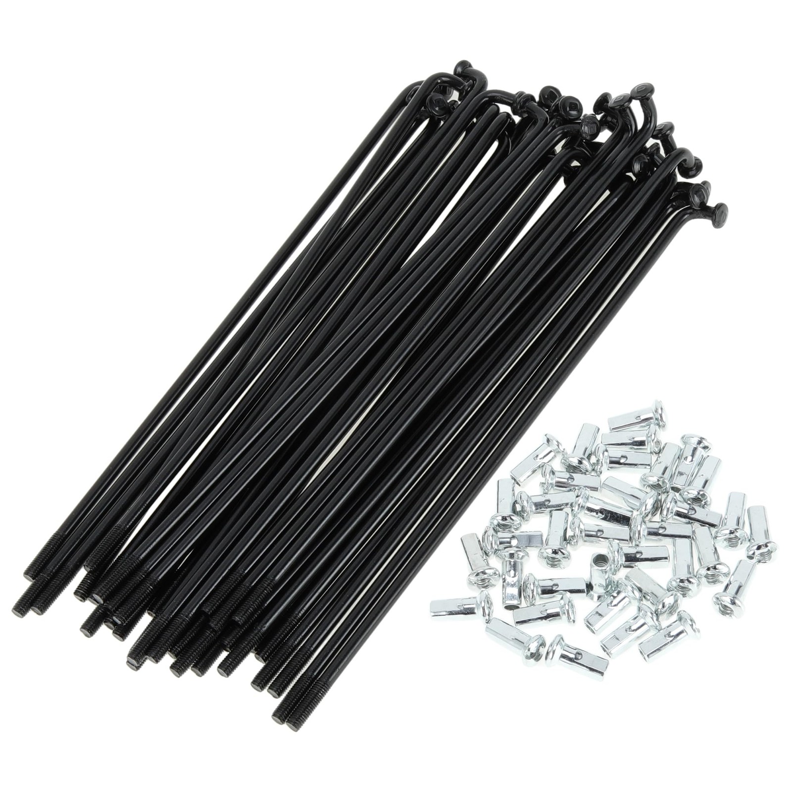 Universal 12G Bicycle Spokes 127mm Length Wheel Spokes Nipple Carbon Steel