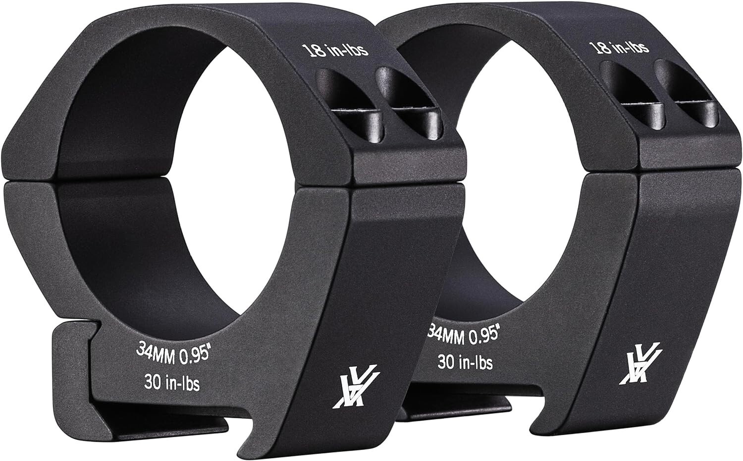 Vortex Optics PR34-L Pro Series Riflescope Rings 34mm Low Height 0.95" (24.13mm)