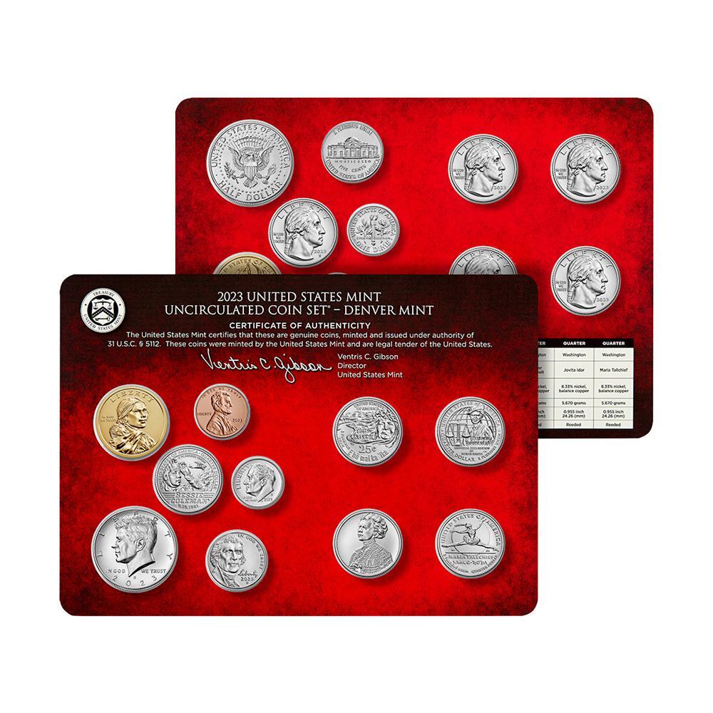 2023 U.S. Mint Uncirculated Coin Set