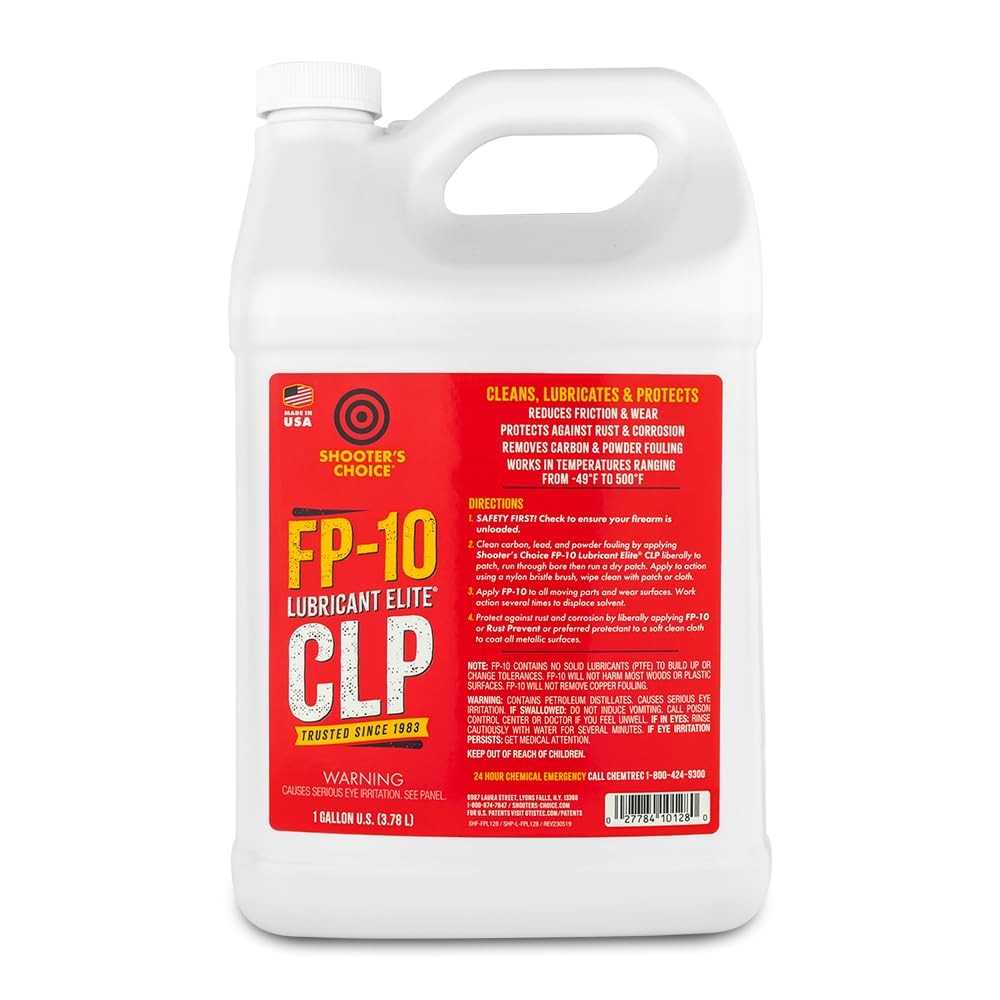 Shooter's Choice FP-10 Lubricant Elite CLP Gallon for Advanced Weaponry