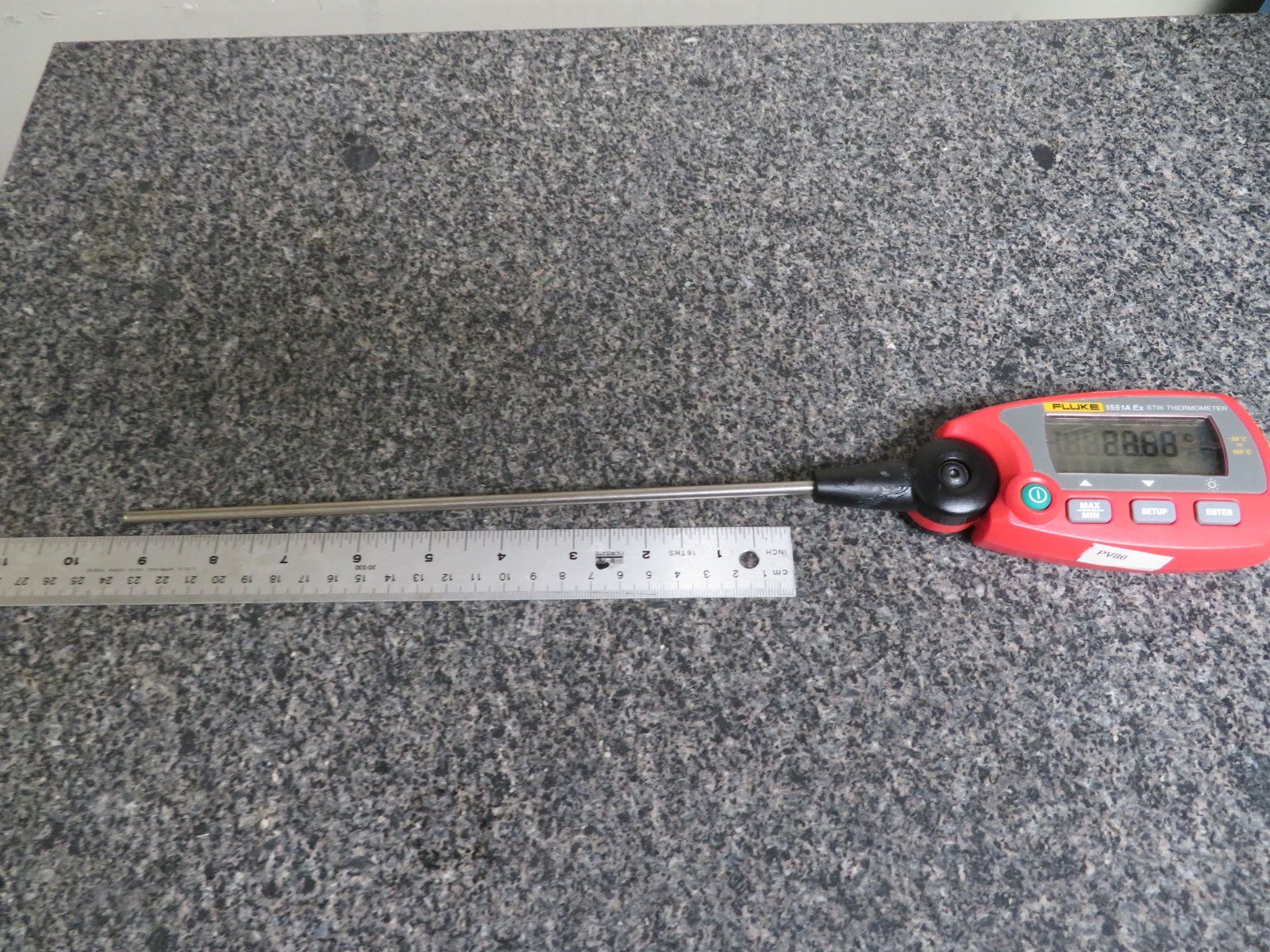 Fluke 1551A-EX 1551A Ex Stik Thermometer Readout - PV80