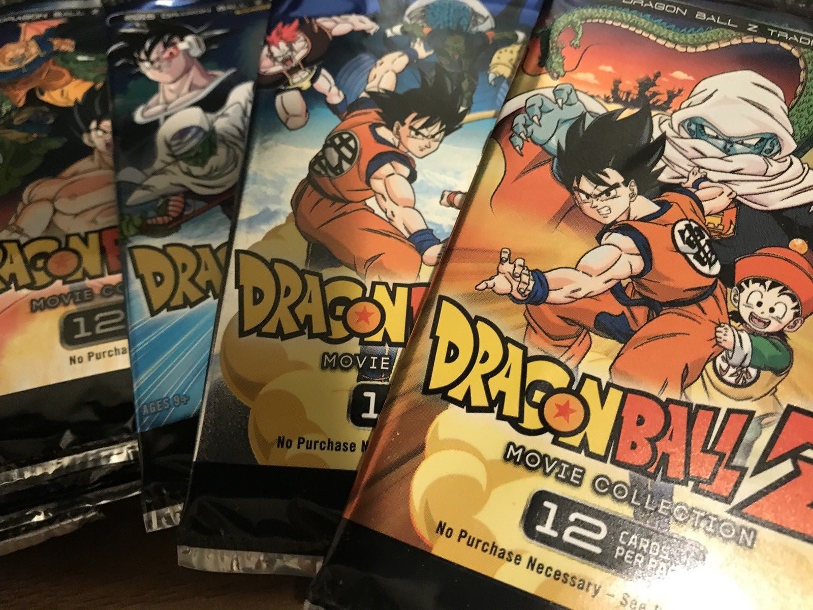 Dragon Ball Z Movie Collection Panini Trading Card 12 Card Booster Pack
