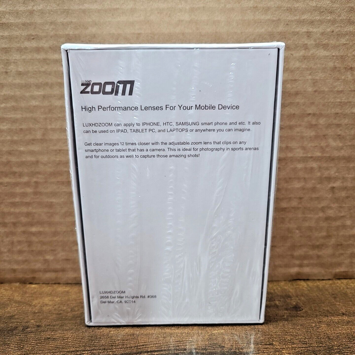 LuxHD Zioom High Performance Lenses For Cellular Cell Phone Mobile Devices