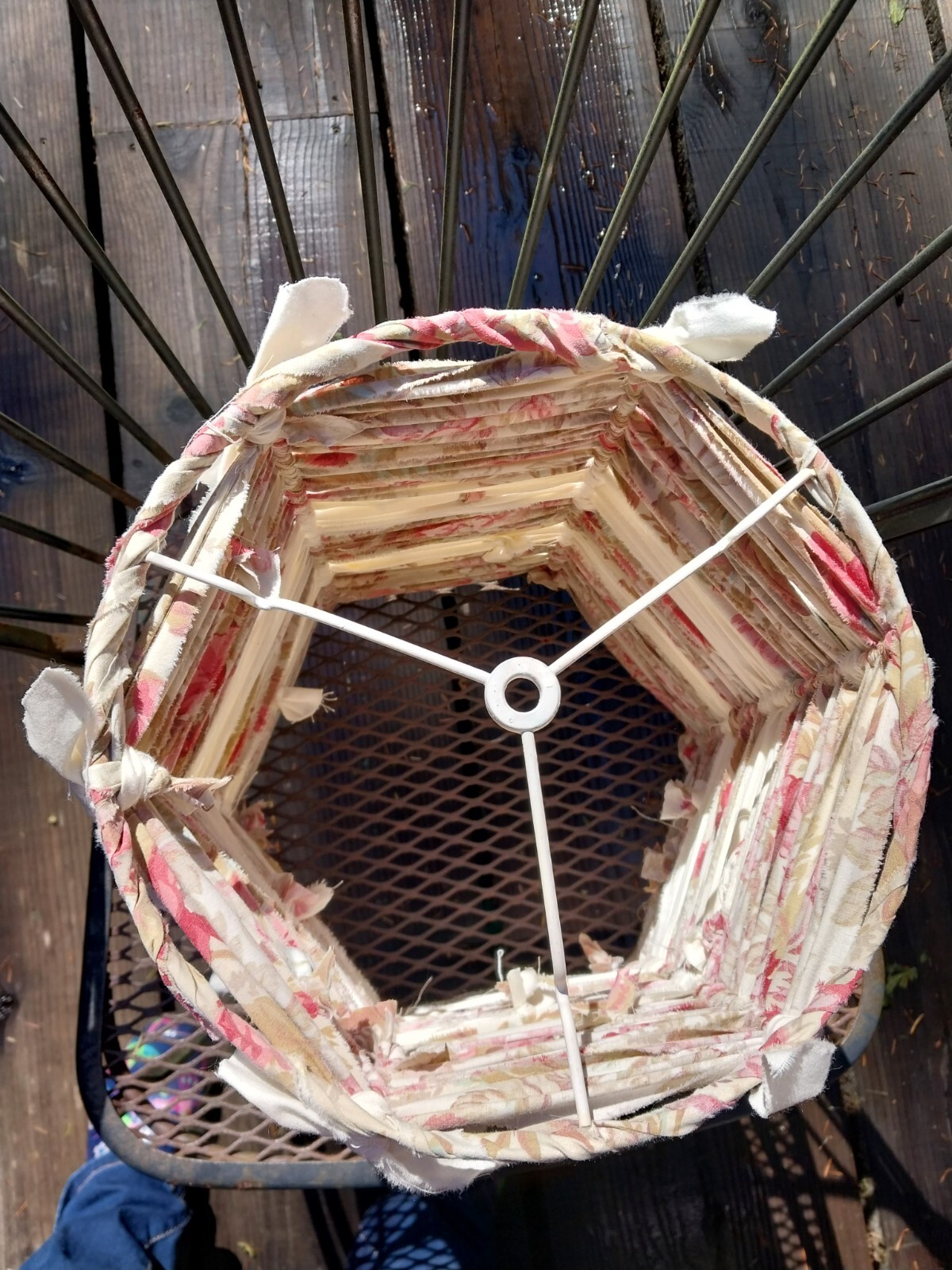 Shabby Chic Handtied Lampshade