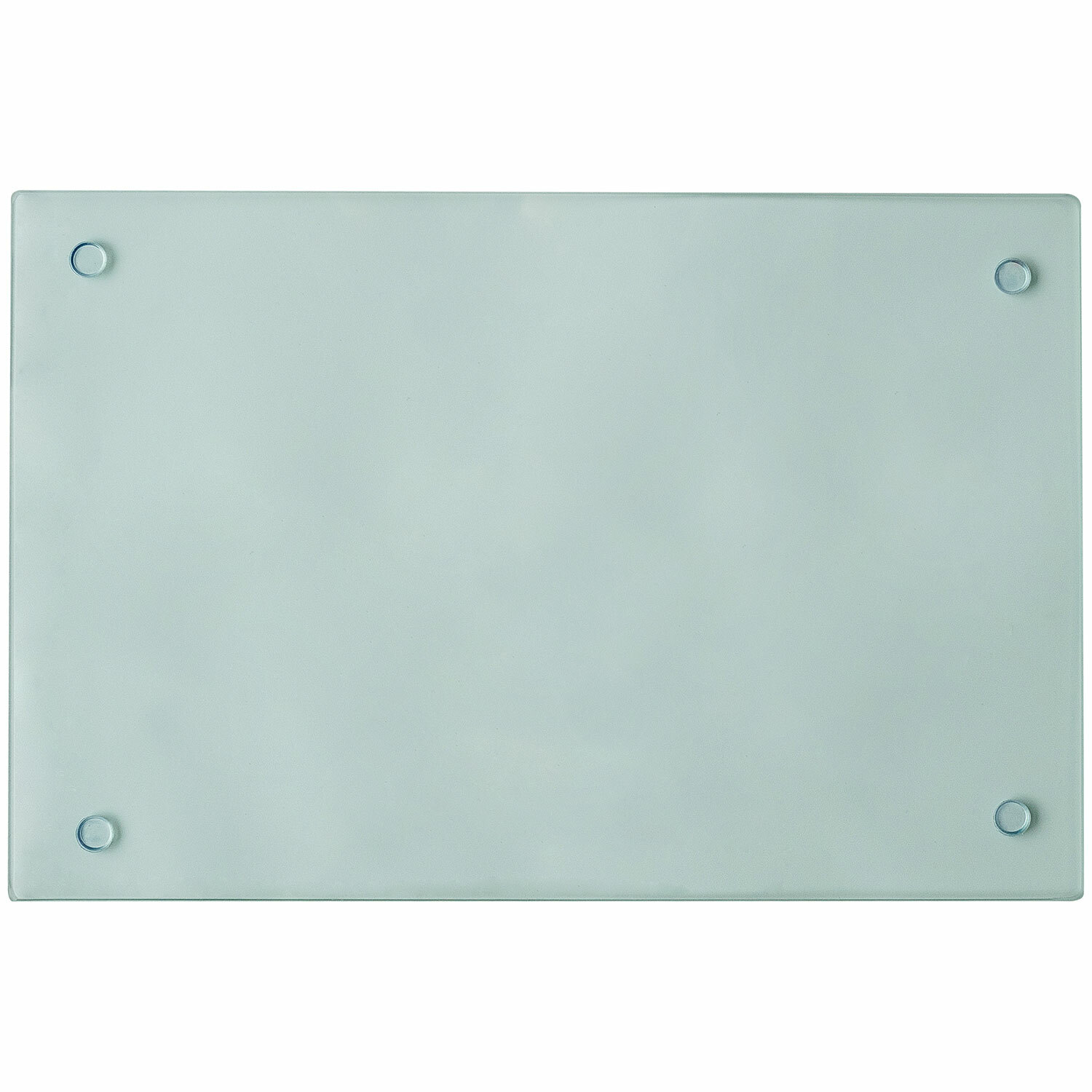 12pcs/pack Glossy Sublimation Blanks Tempered Glass Cutting Board White Coating