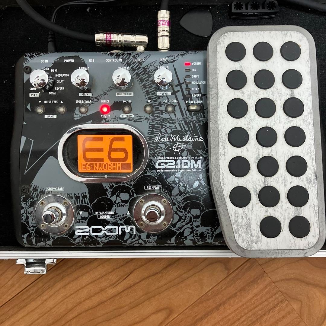 ZOOM G2.1DM Dave Mustaine Signature Edition Multi-effector Sound Make Audio Gear