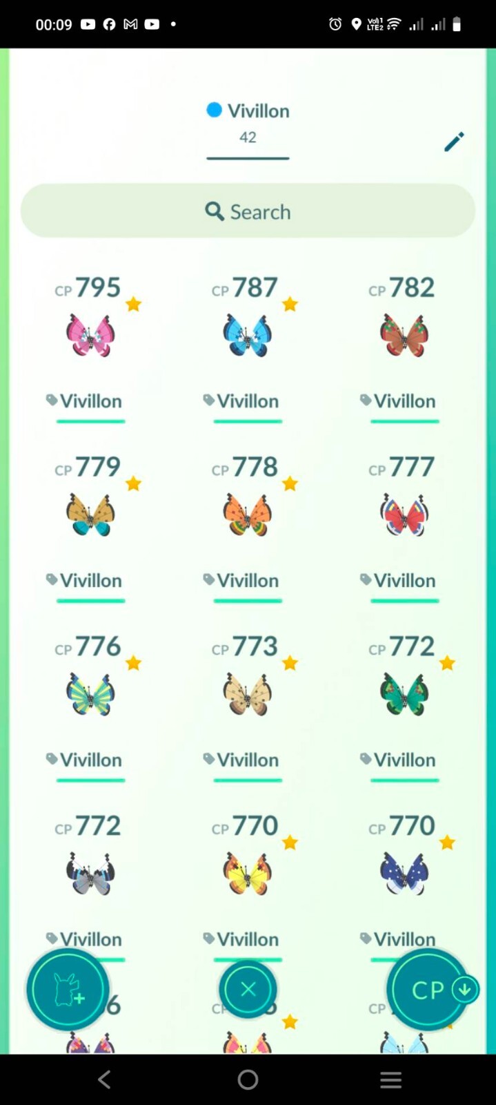 Pokemon LV 50