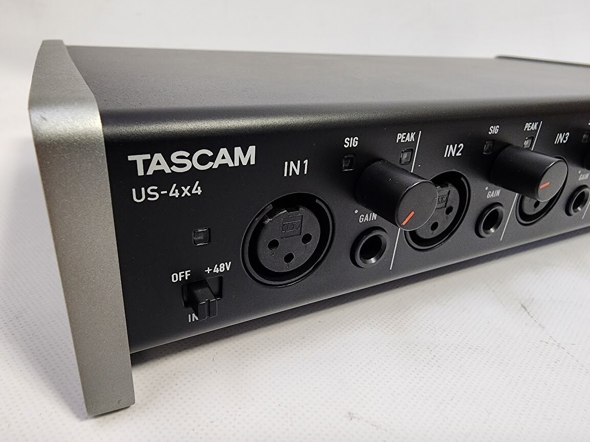 TASCAM US-4x4 4 Mic USB Audio Interface