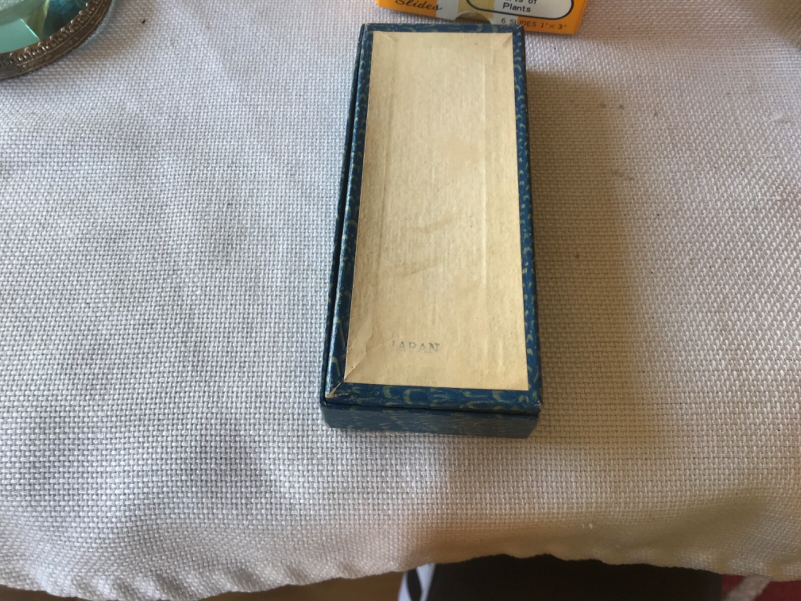 VINTAGE Science Craft Microscope Outfit - No. 308 with prepared slides