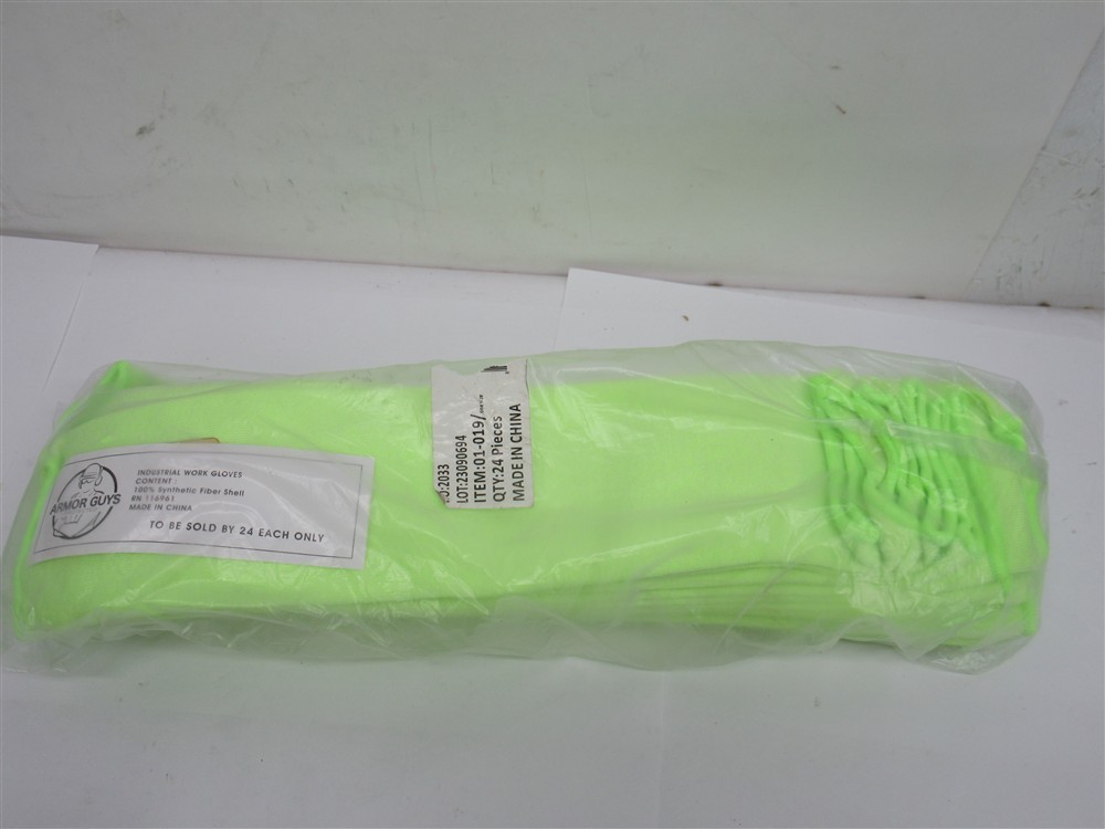 Armor Guys 01-019 , 18" Hi Vis Yellow Taeki5 A4 Sleeve (PK 24)