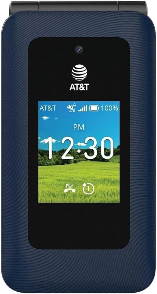 AT&T 6723D Cingular Flex 2, 4GB, Unlocked Phone (Classic Navy)