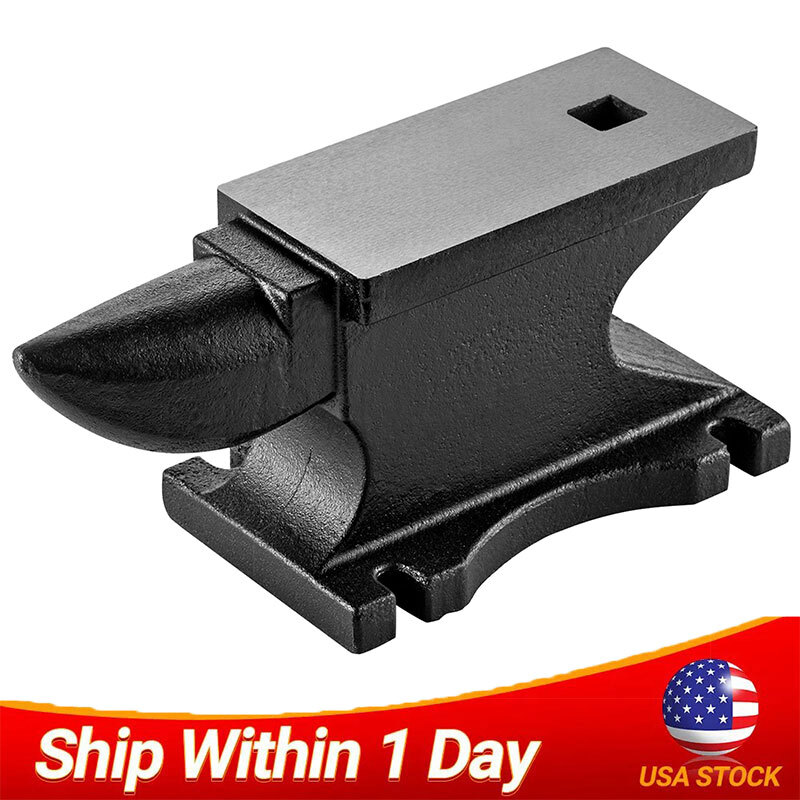 Single Horn Anvil Cast Steel Anvil 100 lbs Blacksmith for Forging Metalwork New