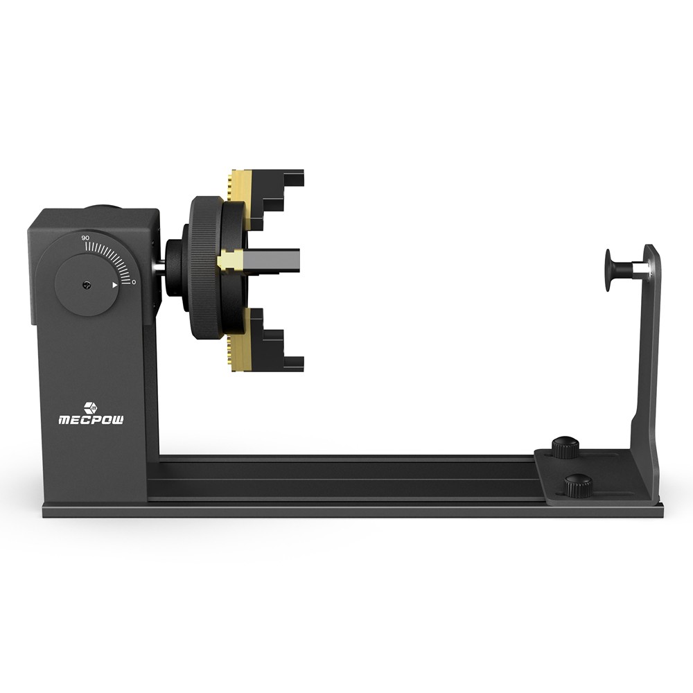 Mecpow Rotary Roller Module+Versatile Jaws,90°Angle Adjustment,360°Rotary Chunk