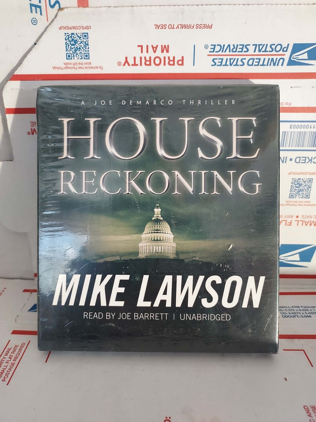 New Sealed House Reckoning by Mike Lawson 2014 Unabridged 7 CD - #162f