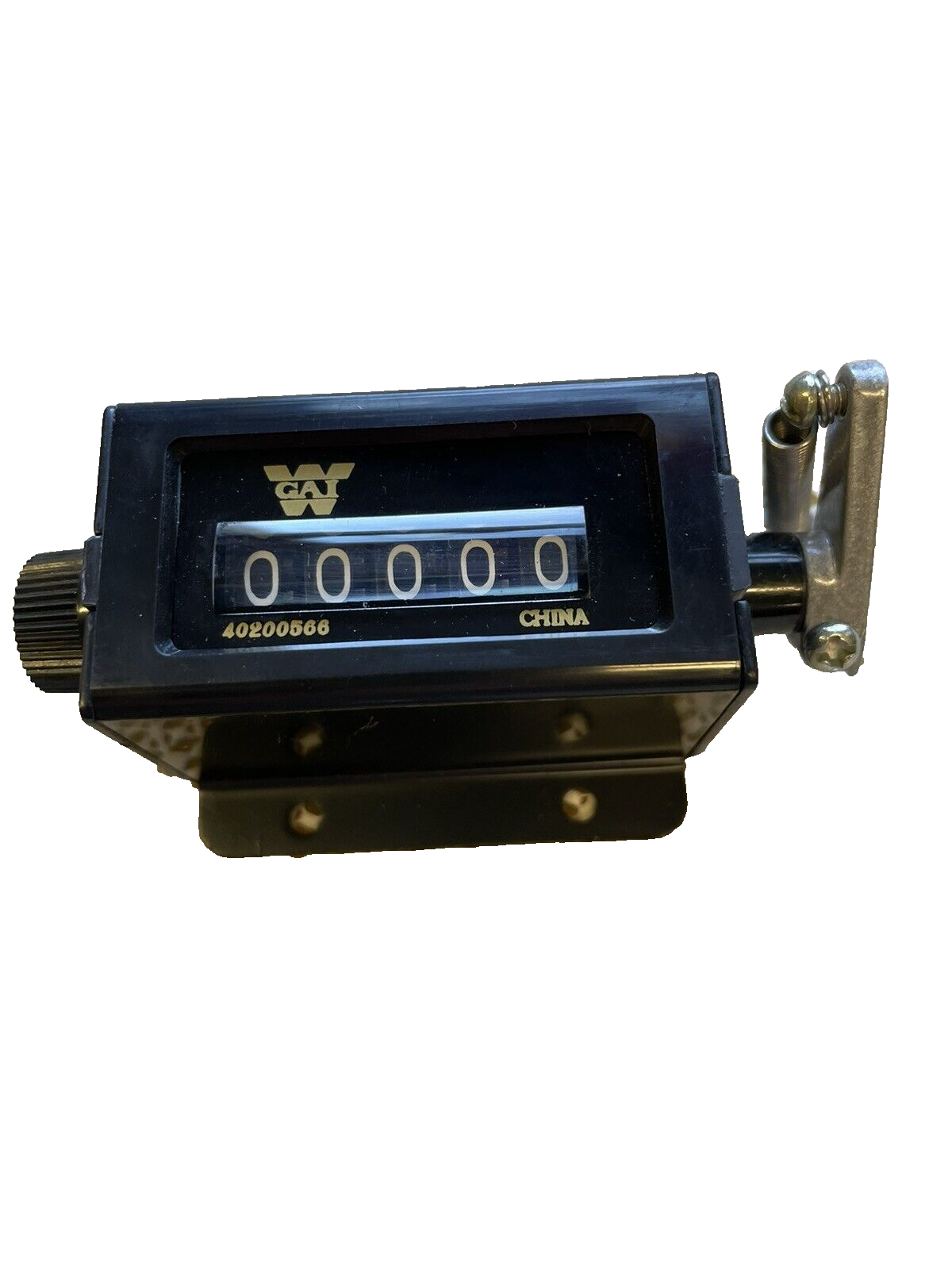 5 Digit Mechanical Re-settable pull-stroke tally counter - 2pack Machine Counter