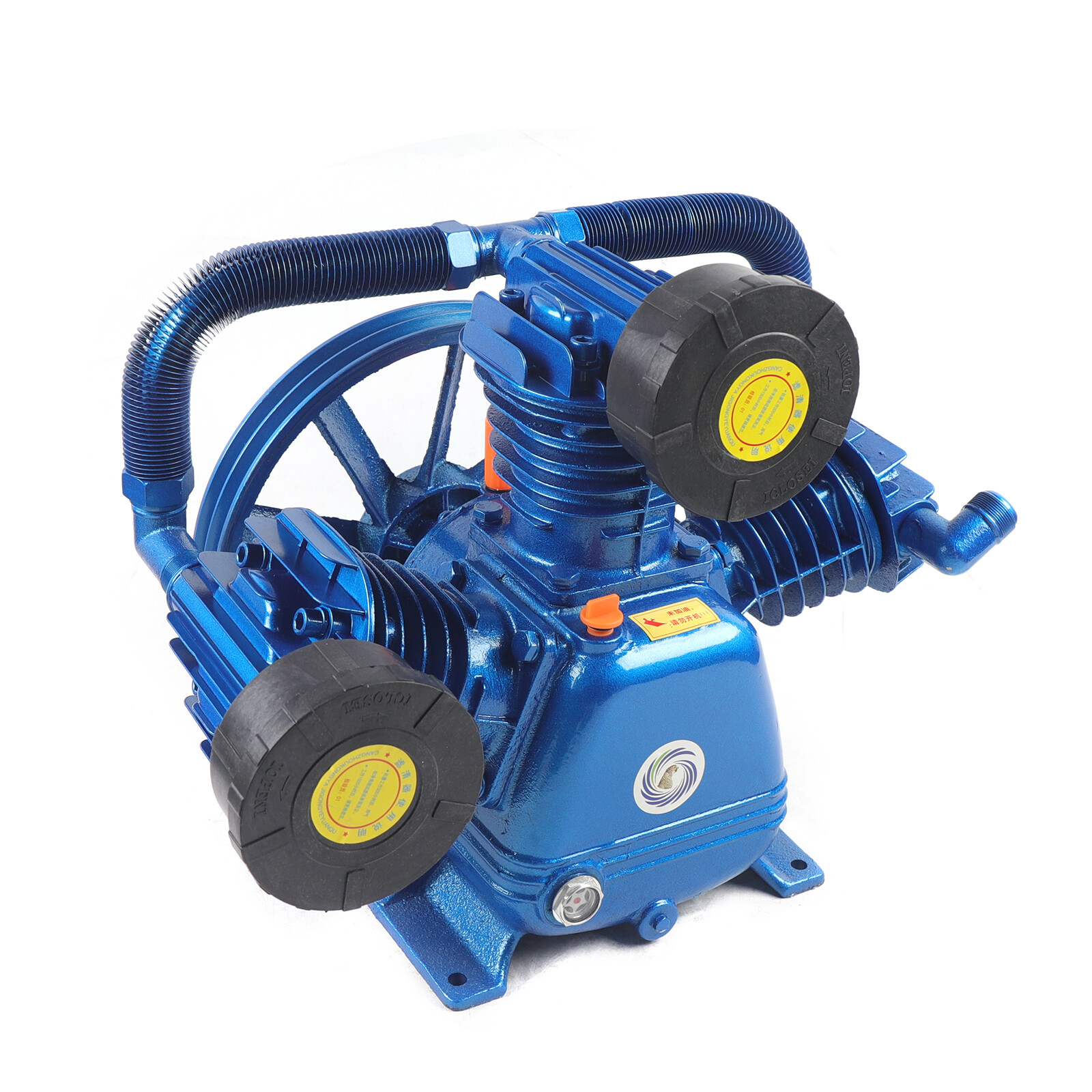 10HP 3 Piston 3 Cylinder W-Style Replacement Air Compressor Head Pump 7.5KW