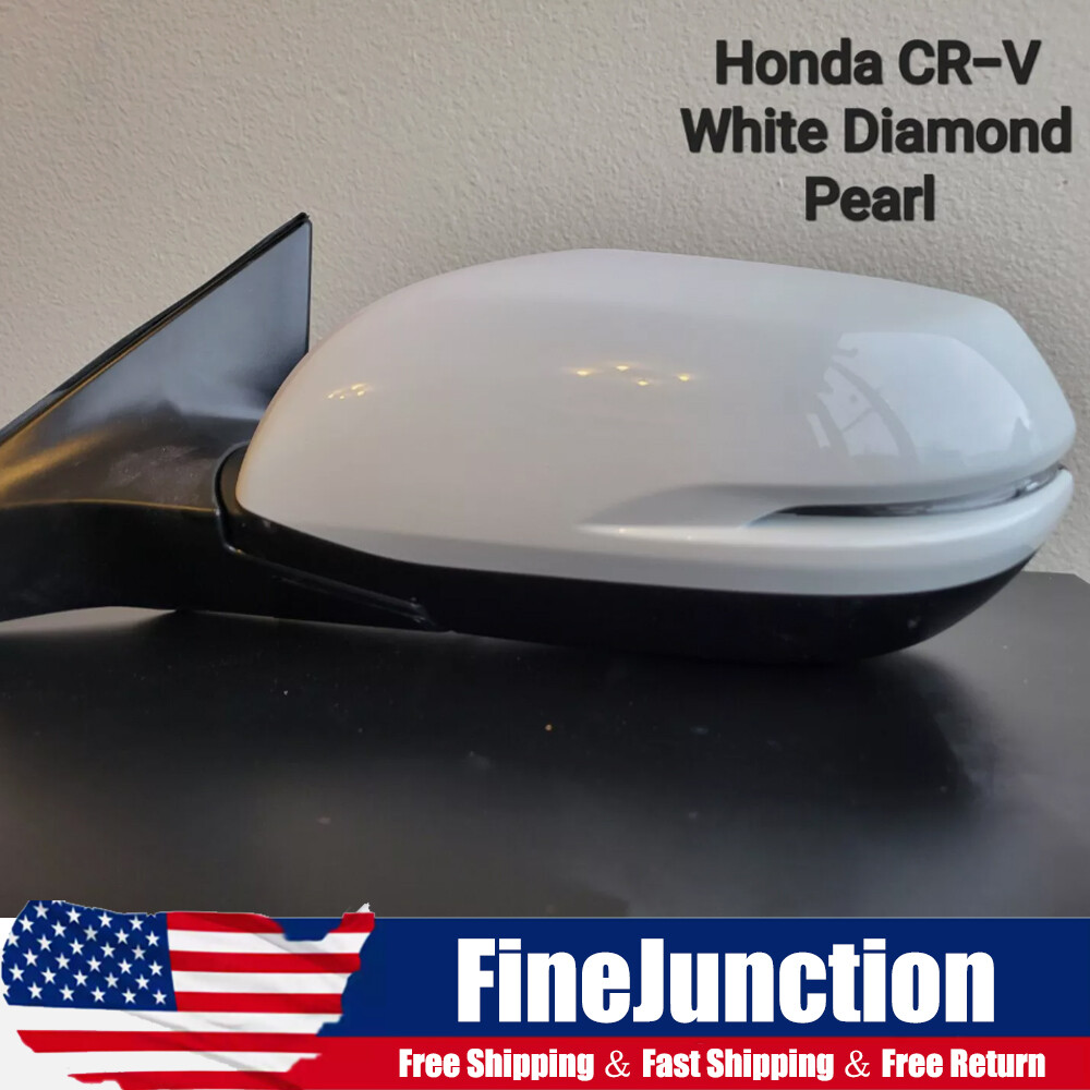 WHITE Left Driver Side For 2017-2022 Honda CR-V America Built Models