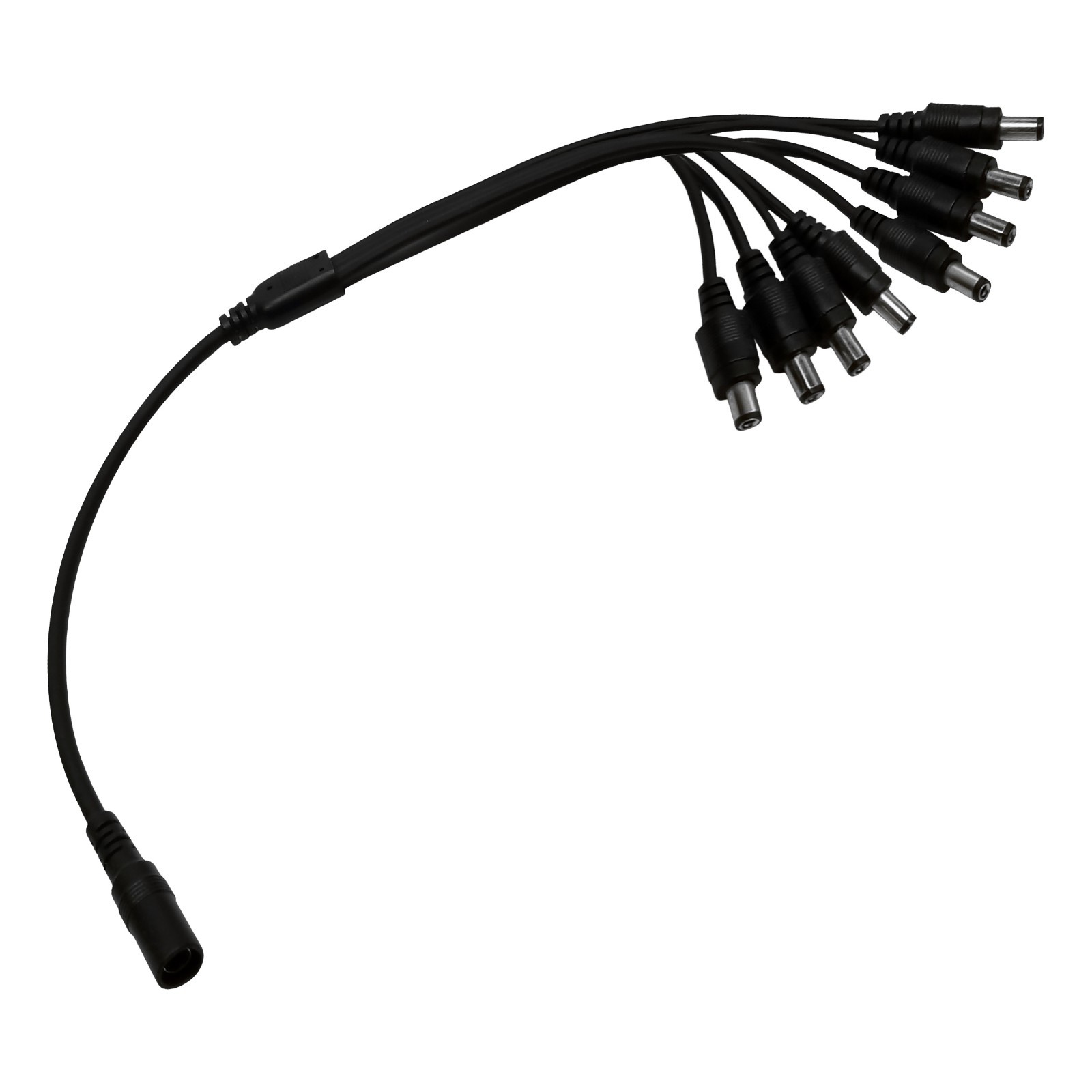 2 Pack - 8 Way Channel DC Power Splitter Adapter Cable for CCTV Security Camera
