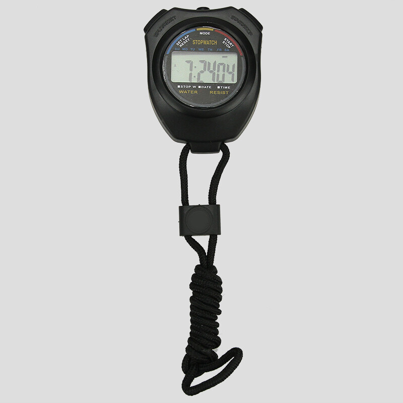 Stopwatch Digital LCD Sports Counter Timer Watch Handheld Countdown Stop Timer
