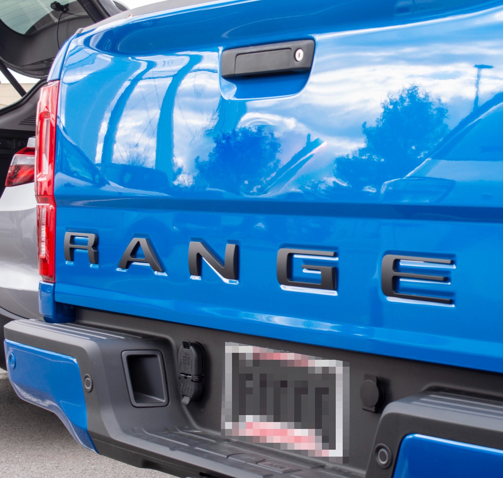 Matte Black 3D RAISED TAILGATE LETTERS FOR  RANGER 2024 2025 2026