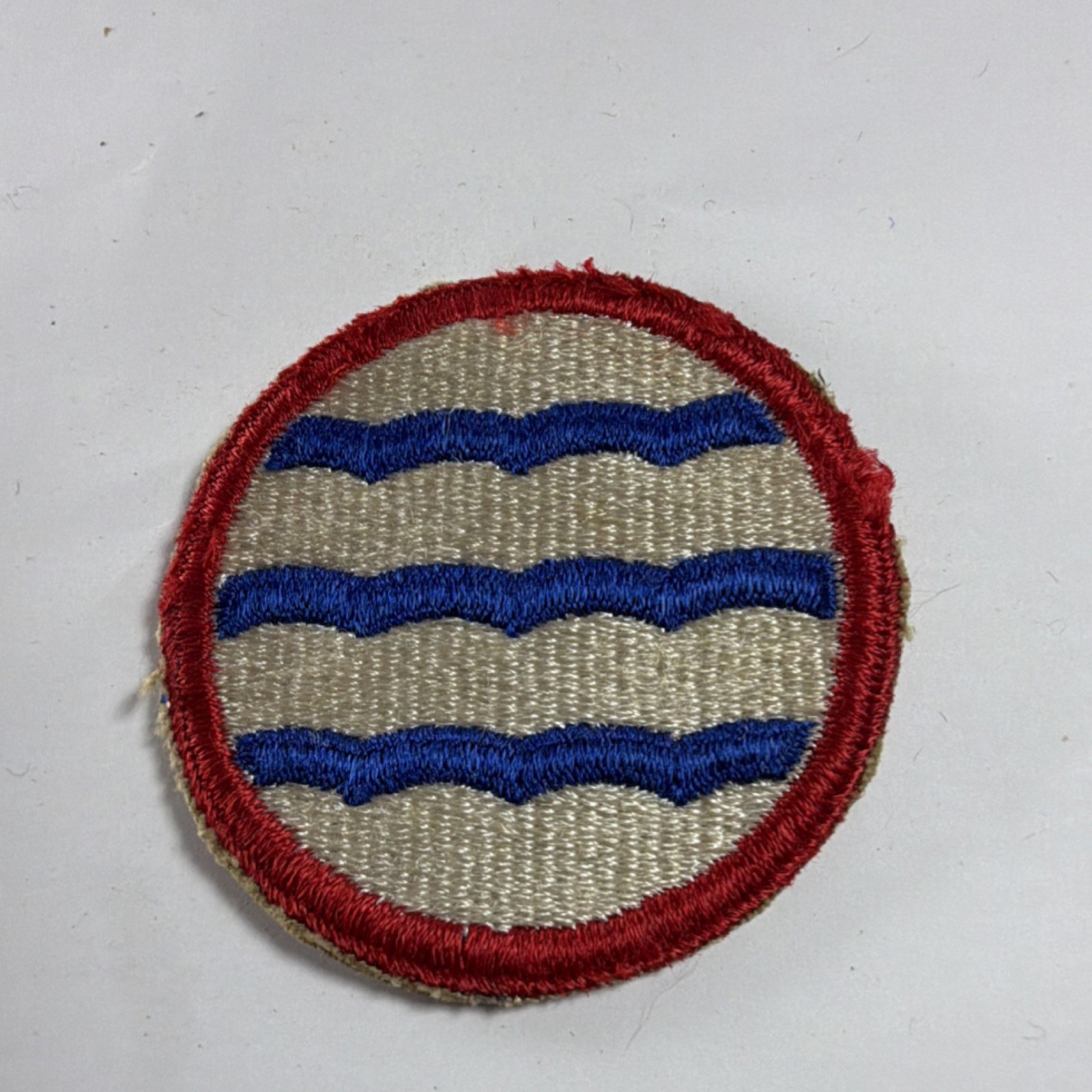 Original World War Two American Army Greenland Base Command Patch authentic.