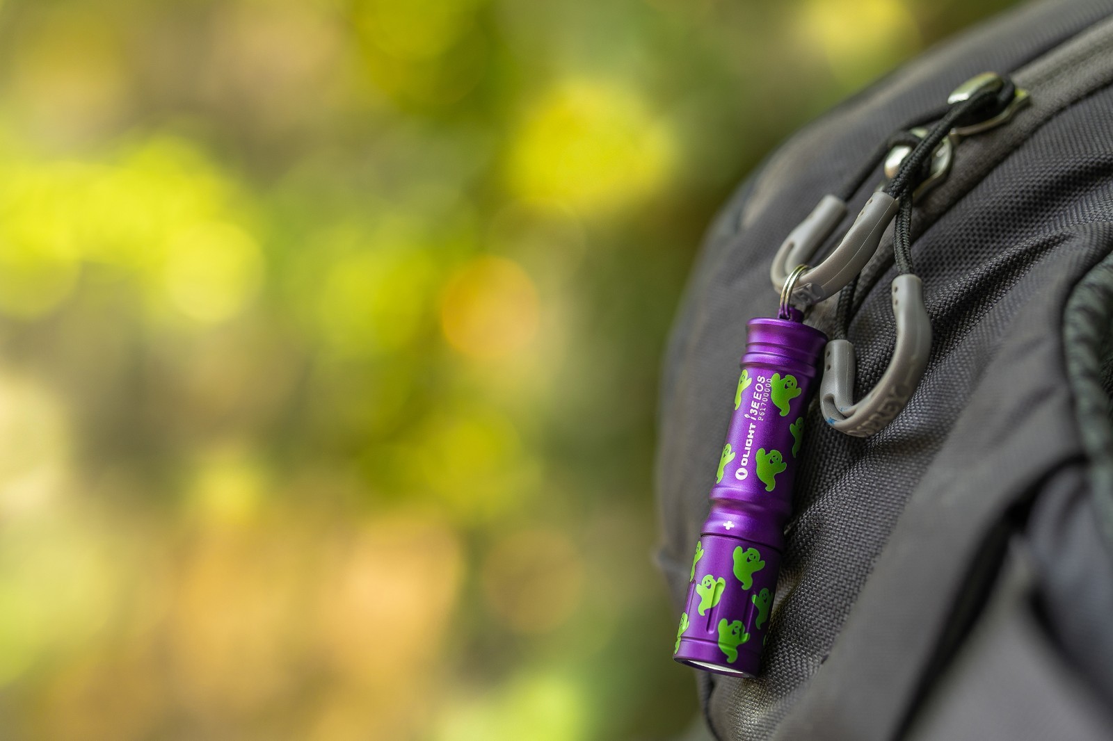 Olight I3E EOS Halloween Ghost Keychain Waterproof Flashlight, 90 Lumens, 1 AAA