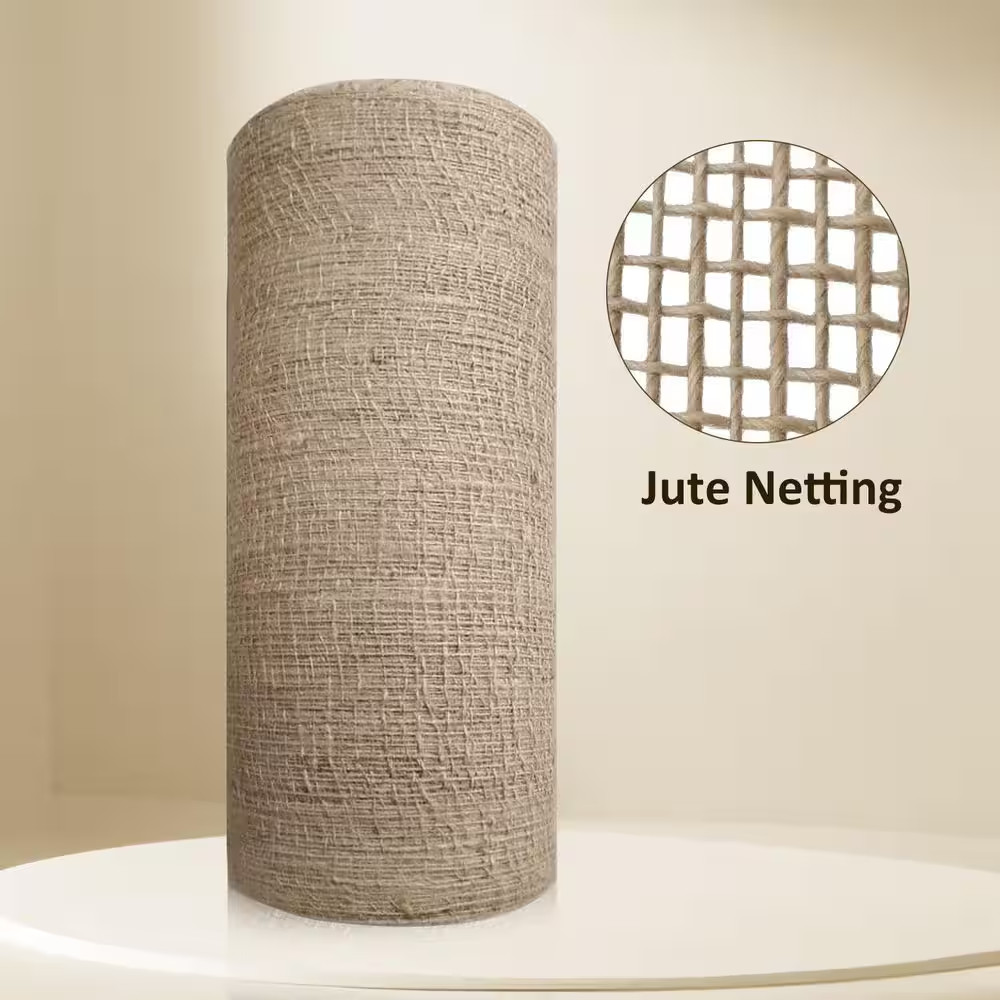 3.3 Ft. X 33 Ft. Jute Mesh Blanket Erosion Control Blanket