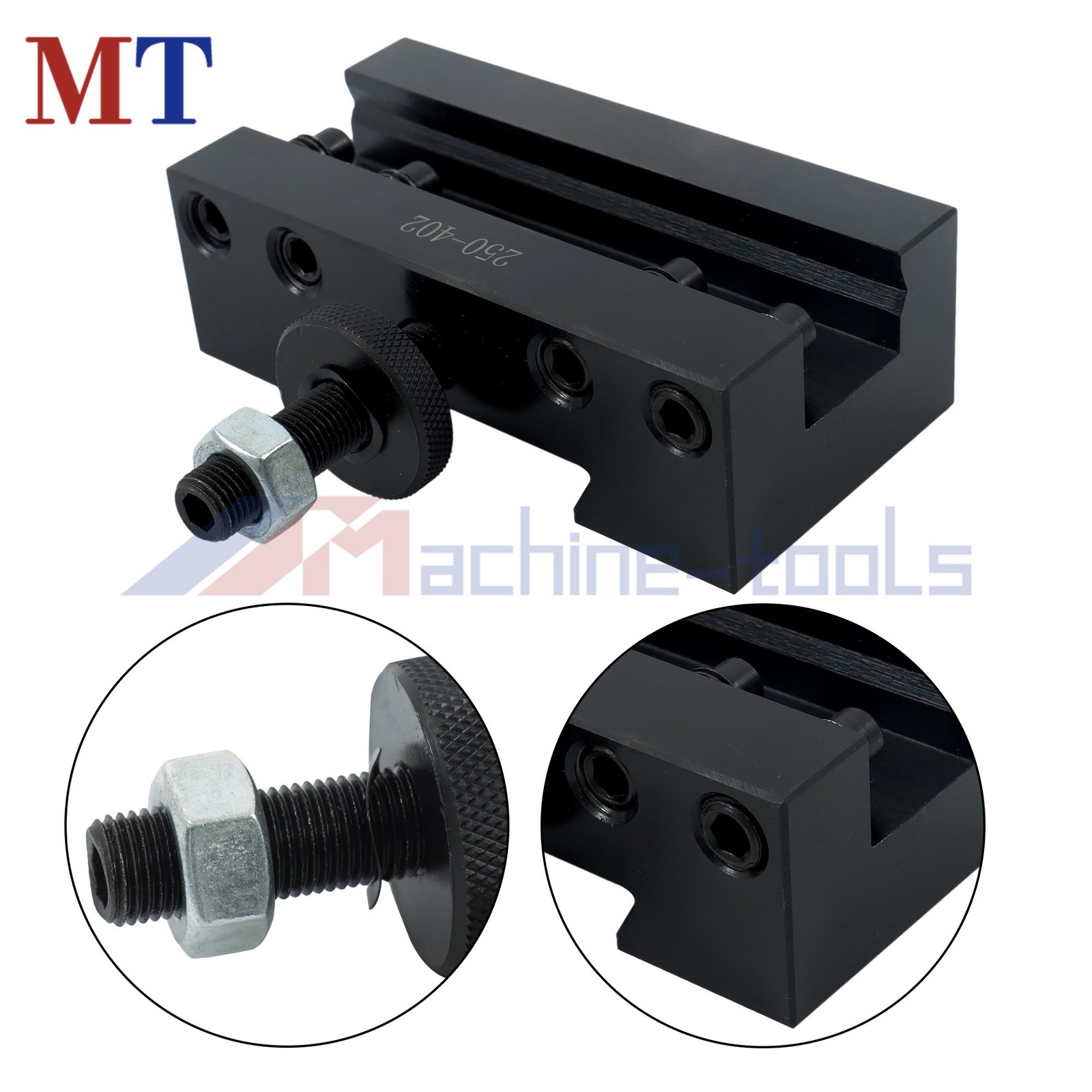Efficient CA #2 Quick Change Post 250-402 for Lathe Facing & Turning