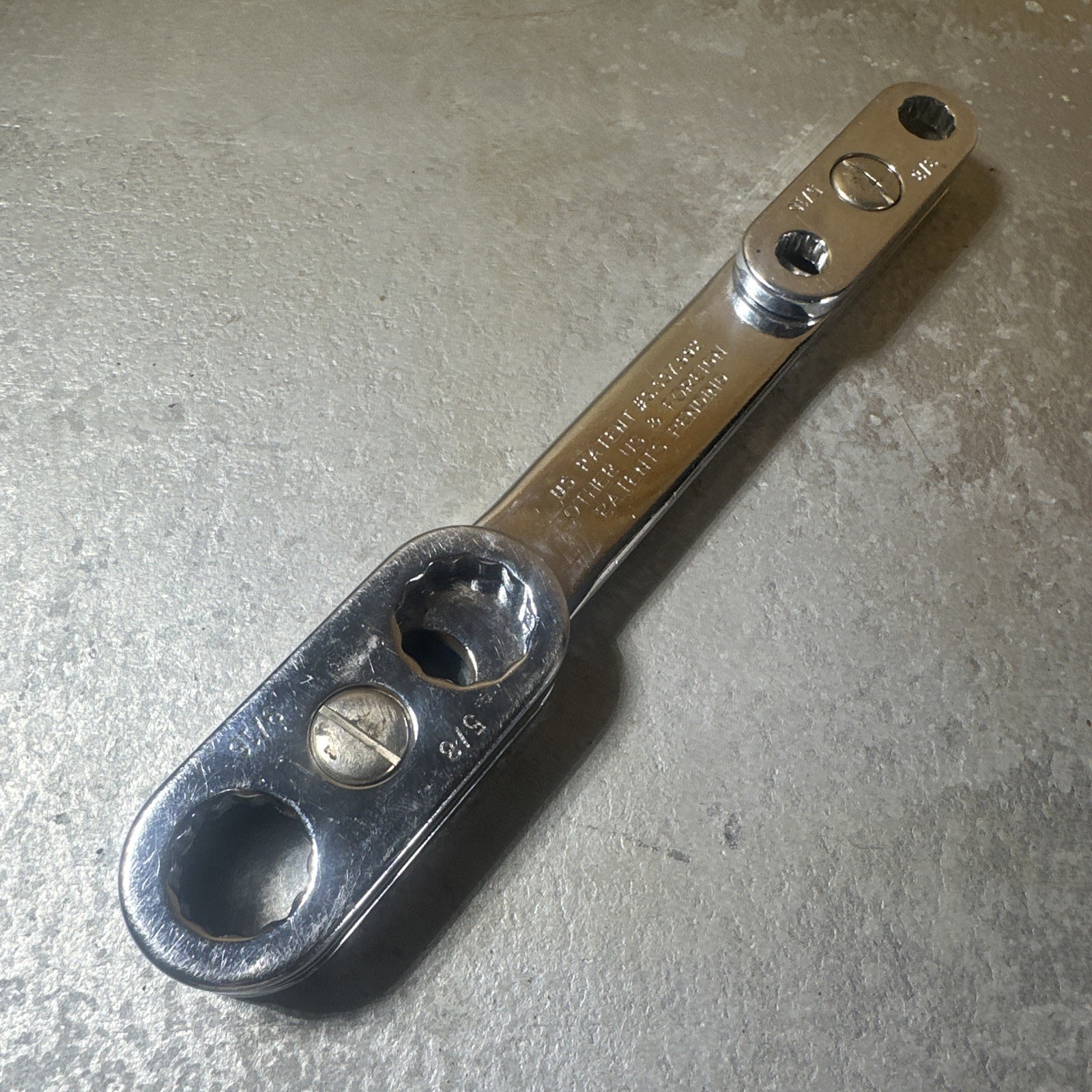 NEW ROTO Wrench 8 Sizes in 1 ProStyle Box Wrench (Stride Tool) Multi Wrench