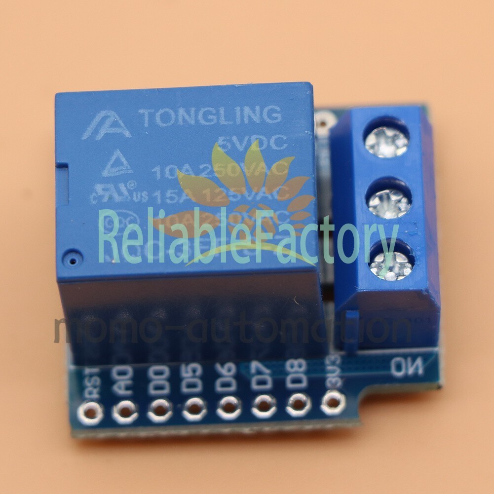 New WeMos D1 Mini DC 5V 1CH Relay For Arduino ESP8266 Development Board 1PCS /MO