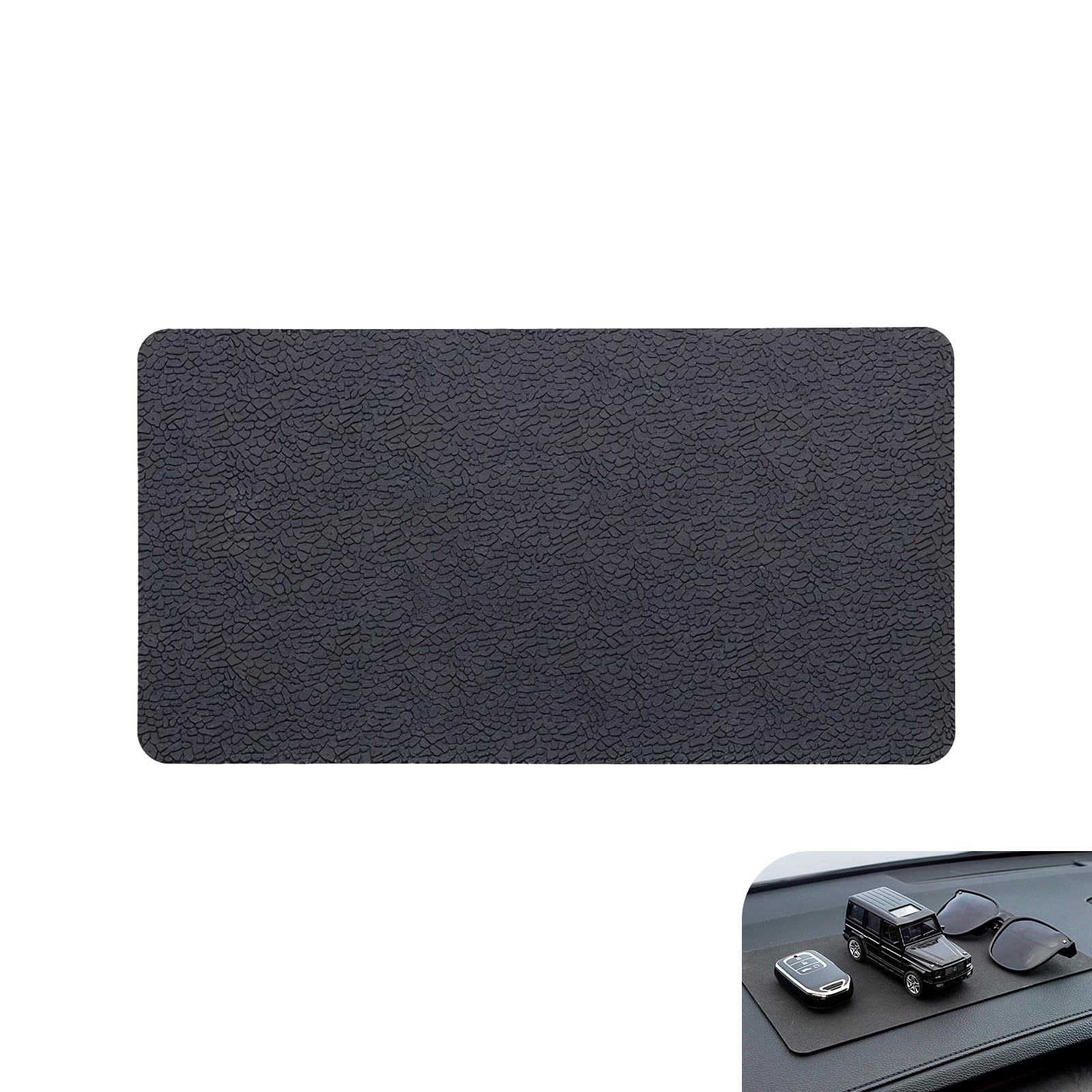 leechio 1 PC Car Dashboard Non Slip Mat, Universal Dash Rubber Pad, Lengthen ...