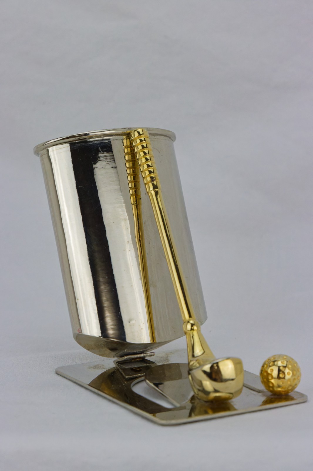 Golfer Eyeglass Holder, Two Tone, Trophy/Presentation Style Piece