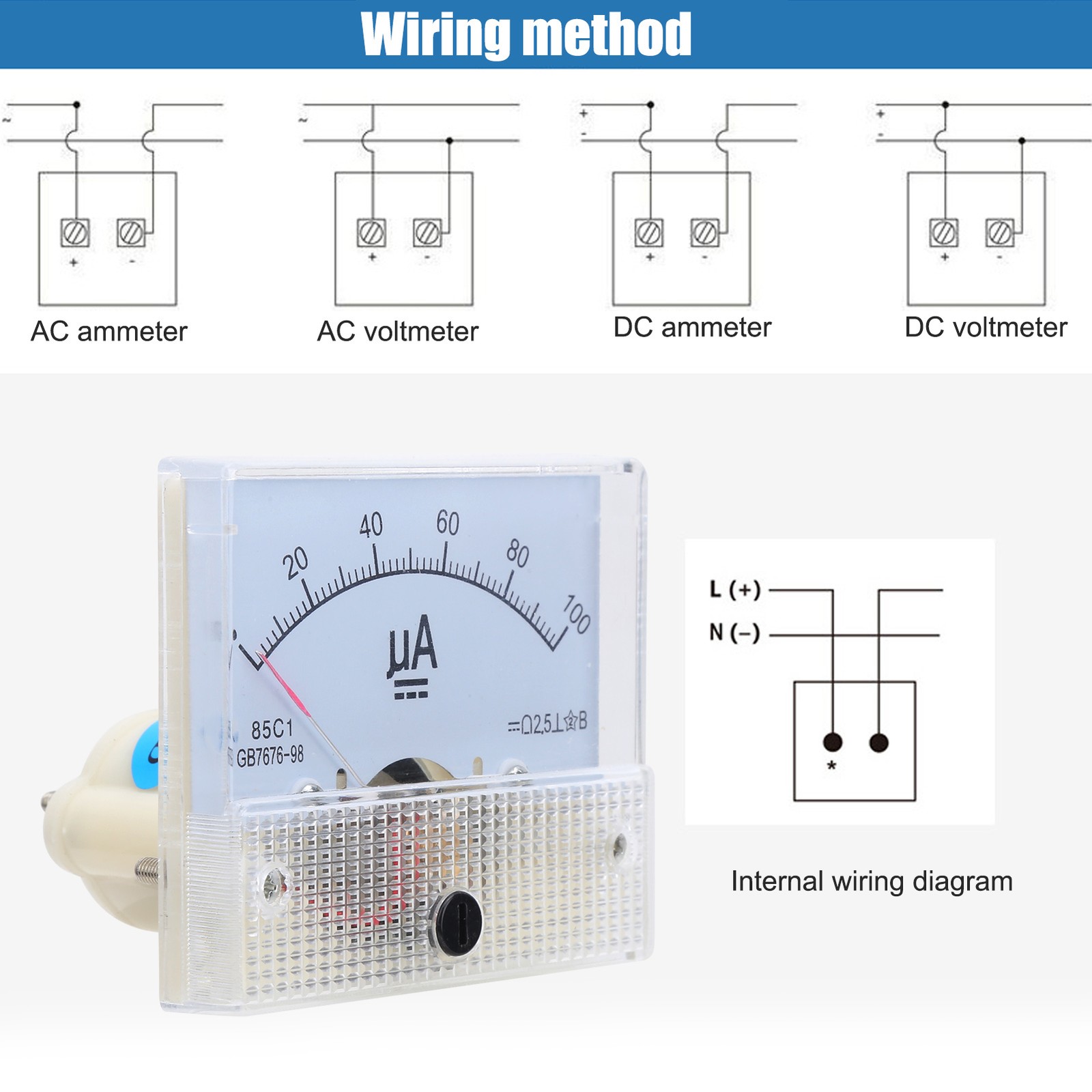 High-Quality Analog Current Meter For Power Equipment Use Trending