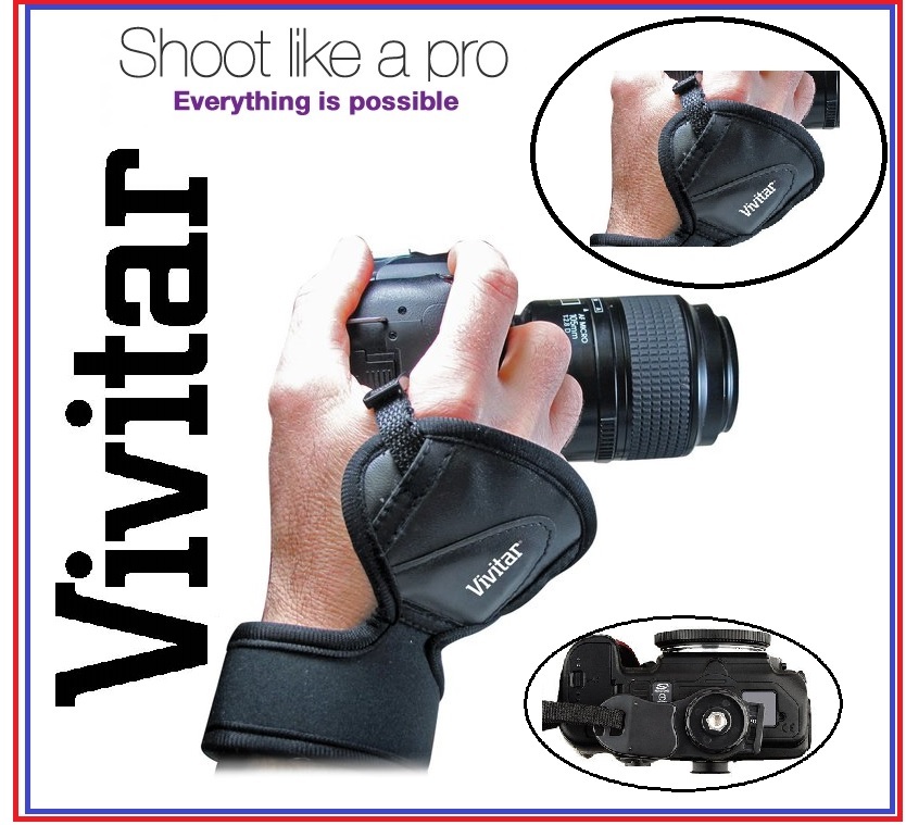 Pro Vivitar Hand Grip Wrist Strap For Nikon Z-5 Z-6 Z-7 II 5II 6II 7II